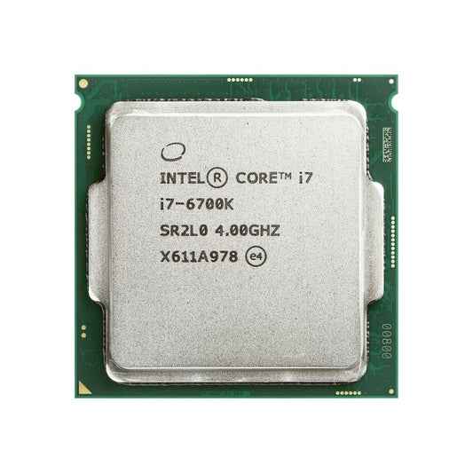 Intel Core i7-6700K Processor, 4 Cores, 8 Threads, 4.0 GHz (4.2 GHz Turbo), LGA 1151, 8MB Cache - Desktop CPU