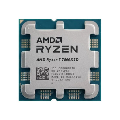 AMD Ryzen 7 7800X3D Processor, 8 Cores, 16 Threads, 4.2 GHz (5.0 GHz Turbo), AM5, 96MB Cache - Desktop CPU