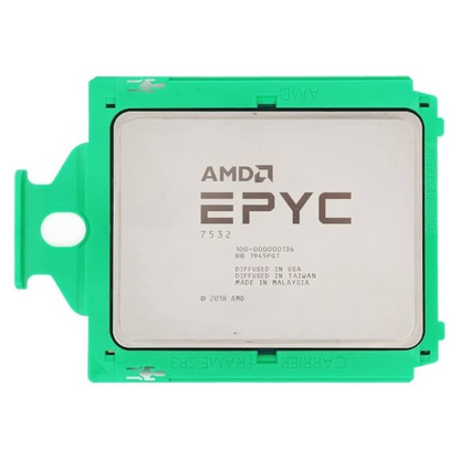 AMD EPYC 7532 Processor, 32 Cores, 64 Threads, 2.4 GHz, Socket SP3, 128MB Cache - Server CPU