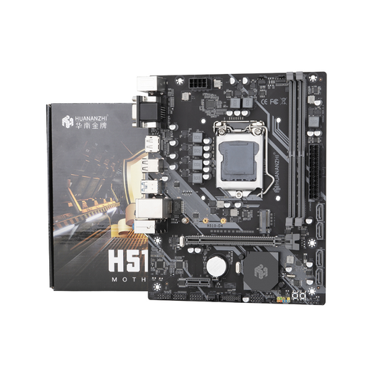 HUANANZHI H510-D4 Motherboard, Intel H510 Chipset, LGA 1200 Socket, Supports DDR4 RAM