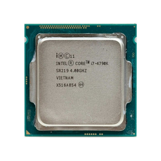 Intel Core i7-4790K Processor, 4 Cores, 8 Threads, 4.0 GHz (4.4 GHz Turbo), LGA 1150, 8MB Cache - Desktop CPU