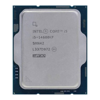 Intel Core i5-14600KF Processor, 6 Cores, 12 Threads, 3.5 GHz (4.6 GHz Turbo), LGA 1700, 18MB Cache - Desktop CPU