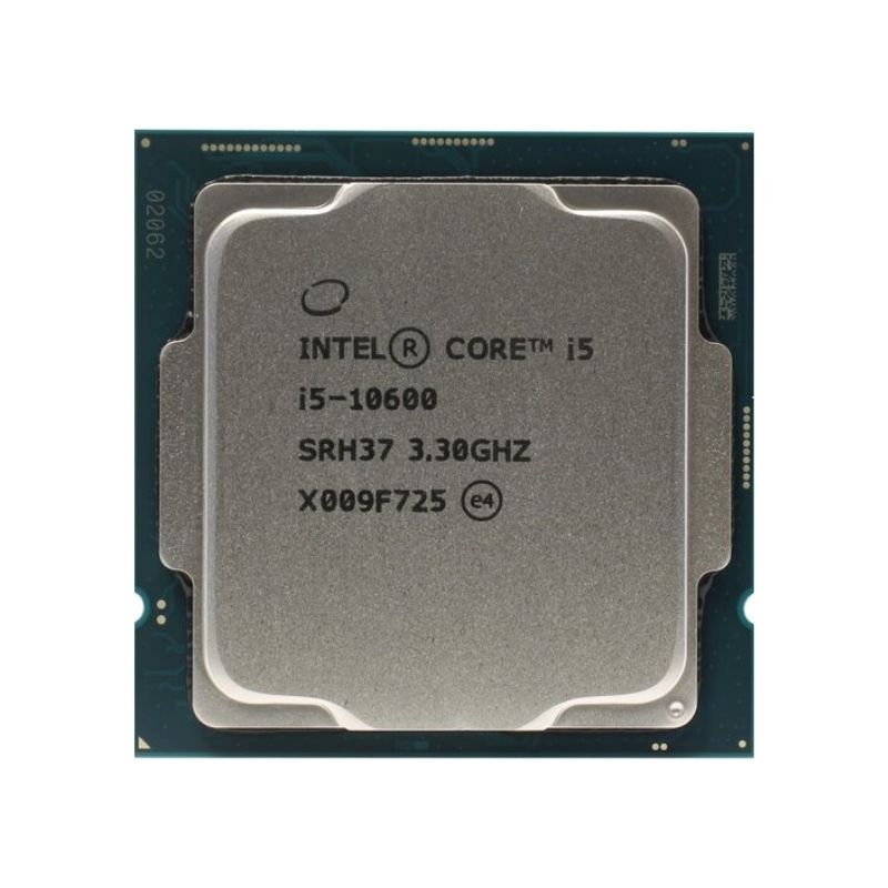 Intel Core i5-10600 Processor, 6 Cores, 12 Threads, 3.3 GHz (4.8 GHz Turbo), LGA 1200, 12MB Cache - Desktop CPU