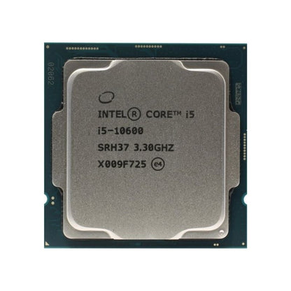 Intel Core i5-10600 Processor, 6 Cores, 12 Threads, 3.3 GHz (4.8 GHz Turbo), LGA 1200, 12MB Cache - Desktop CPU