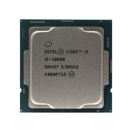 Intel Core i5-10600 Processor, 6 Cores, 12 Threads, 3.3 GHz (4.8 GHz Turbo), LGA 1200, 12MB Cache - Desktop CPU