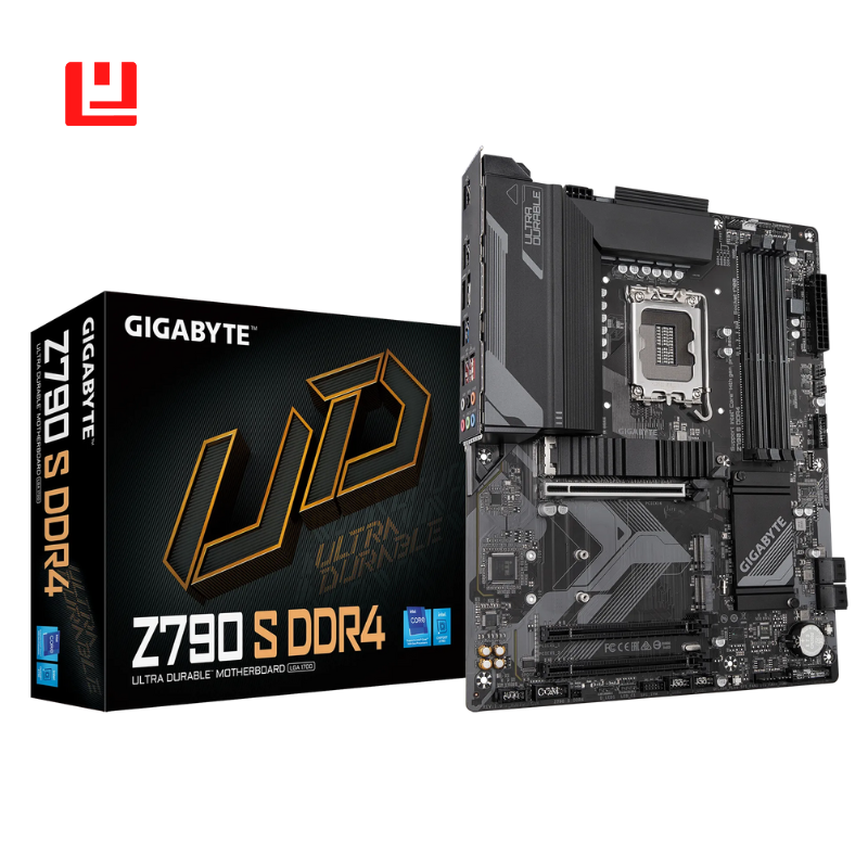 Gigabyte Z790-S Motherboard, Intel Z790 Chipset, LGA 1700 Socket, DDR5, PCIe 5.0, ATX