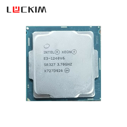 Intel Xeon E3-1240 v6 Processor, 4 Cores, 8 Threads, 3.9 GHz (4.3 GHz Turbo), LGA 1151, 8MB Cache - Server CPU