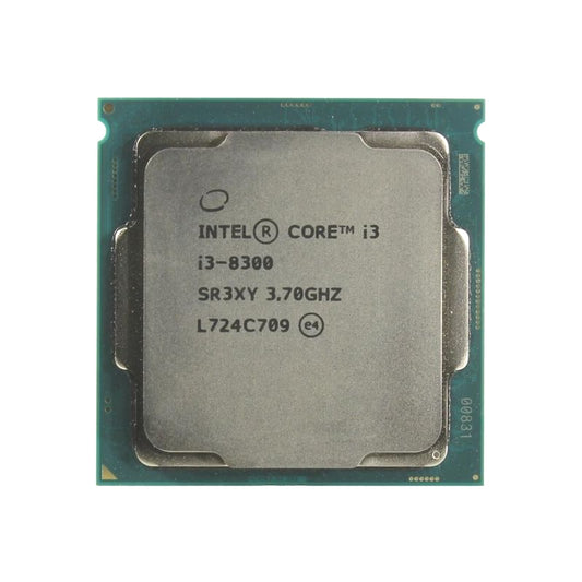 Intel Core i3-8300 Processor, 4 Cores, 4 Threads, 3.7 GHz, LGA 1151, 8MB Cache - Desktop CPU