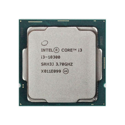 Intel Core i3-10300 Processor, 4 Cores, 8 Threads, 3.7 GHz (4.4 GHz Turbo), LGA 1200, 6MB Cache - Desktop CPU