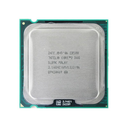 Intel Core 2 Duo E8500 Processor, 2 Cores, 2 Threads, 3.16 GHz, LGA 775, 6MB Cache - Desktop CPU