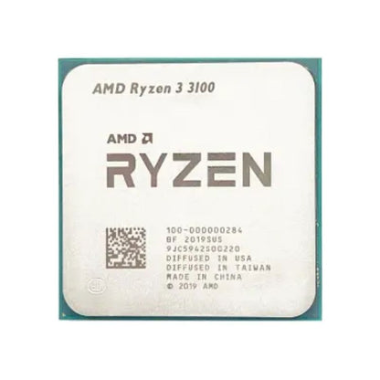 AMD Ryzen 3 3100 Processor, 4 Cores, 8 Threads, 3.6 GHz (3.9 GHz Turbo), AM4, 18MB Cache - Desktop CPU