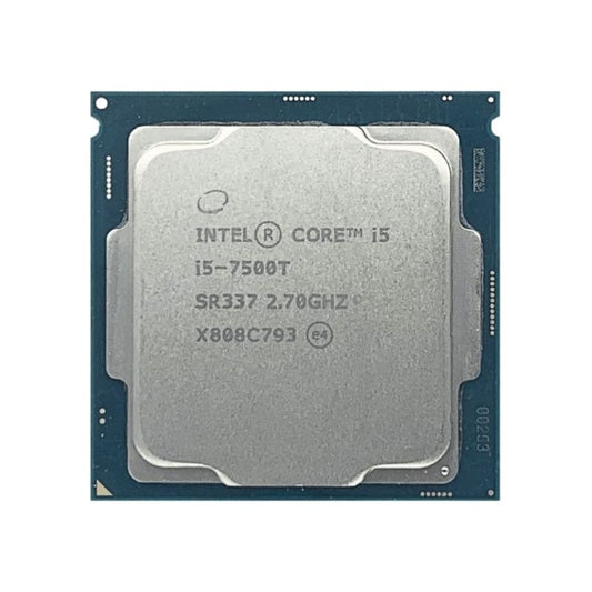 Intel Core i5-7500T Processor, 4 Cores, 4 Threads, 2.7 GHz (3.3 GHz Turbo), LGA 1151, 6MB Cache - Desktop CPU