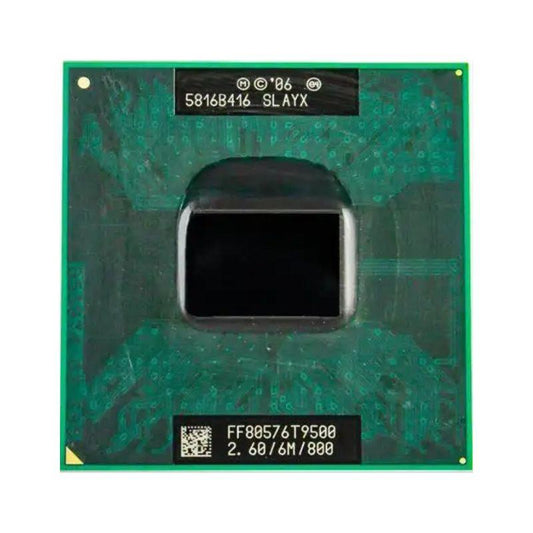 Intel Core 2 Extreme T9500 Processor, 2 Cores, 4 Threads, 2.66 GHz, Socket P, 6MB Cache - Mobile CPU