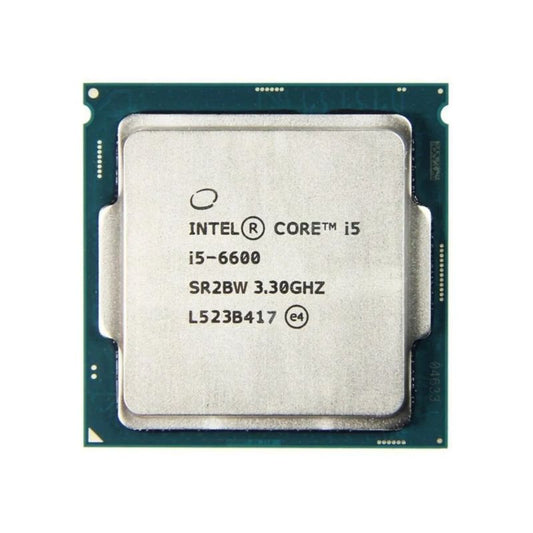 Intel Core i5-6600 Processor, 4 Cores, 4 Threads, 3.3 GHz (3.9 GHz Turbo), LGA 1151, 6MB Cache - Desktop CPU