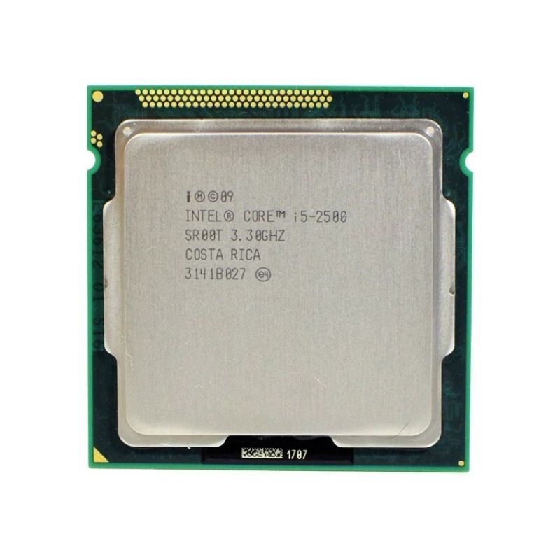 Intel Core i5-2500 Processor, 4 Cores, 4 Threads, 3.3 GHz (3.7 GHz Turbo), LGA 1155, 6MB Cache - Desktop CPU