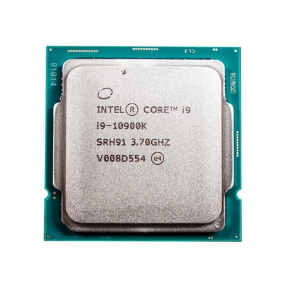 Intel Core i9-10900K Processor, 10 Cores, 20 Threads, 3.7 GHz (5.3 GHz Turbo), LGA 1200, 20MB Cache - Desktop CPU