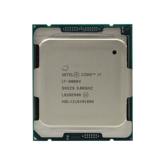 Intel Core i7-9800X Processor, 8 Cores, 16 Threads, 3.8 GHz (4.4 GHz Turbo), LGA 2066, 16.5MB Cache - Desktop CPU