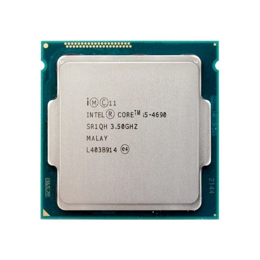 Intel Core i5-4690 Processor, 4 Cores, 4 Threads, 3.5 GHz (3.9 GHz Turbo), LGA 1150, 6MB Cache - Desktop CPU