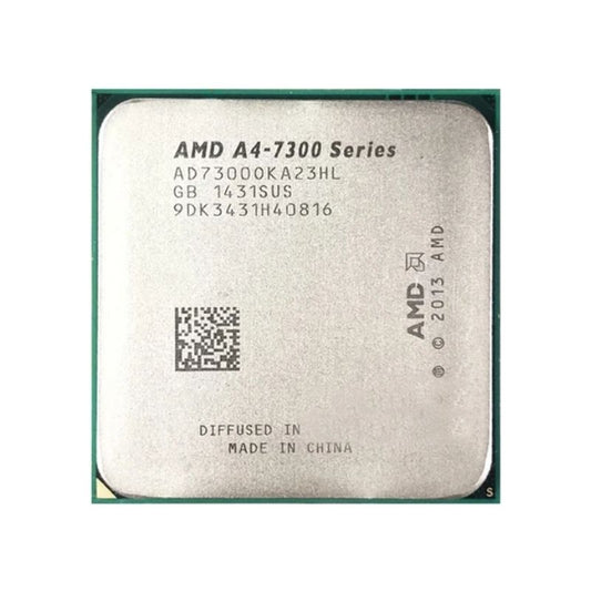 AMD A4-7300 Processor, 2 Cores, 3.8 GHz, Socket FM2, 1MB Cache - Desktop CPU