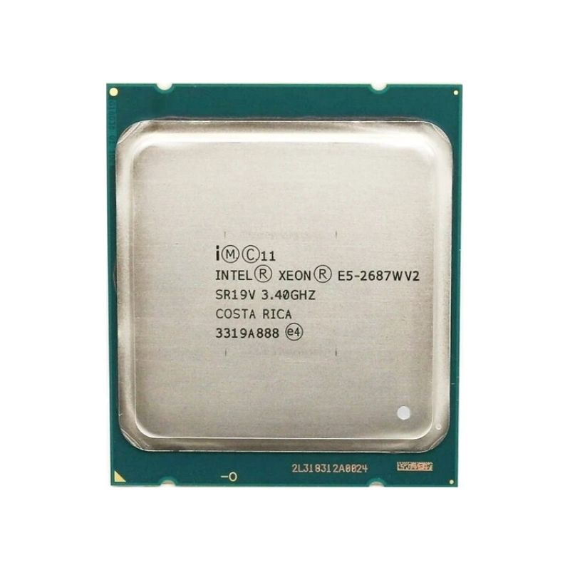 Intel Xeon E5-2687W v2 Processor, 8 Cores, 16 Threads, 3.4 GHz (3.6 GHz Turbo), LGA 2011, 25MB Cache - Workstation CPU