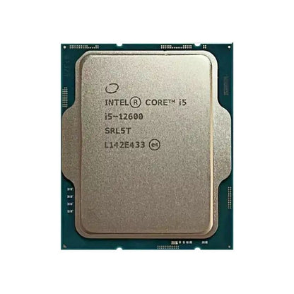 Intel Core i5-12600 Processor, 6 Cores, 12 Threads, 3.3 GHz (4.8 GHz Turbo), LGA 1700, 18MB Cache - Desktop CPU