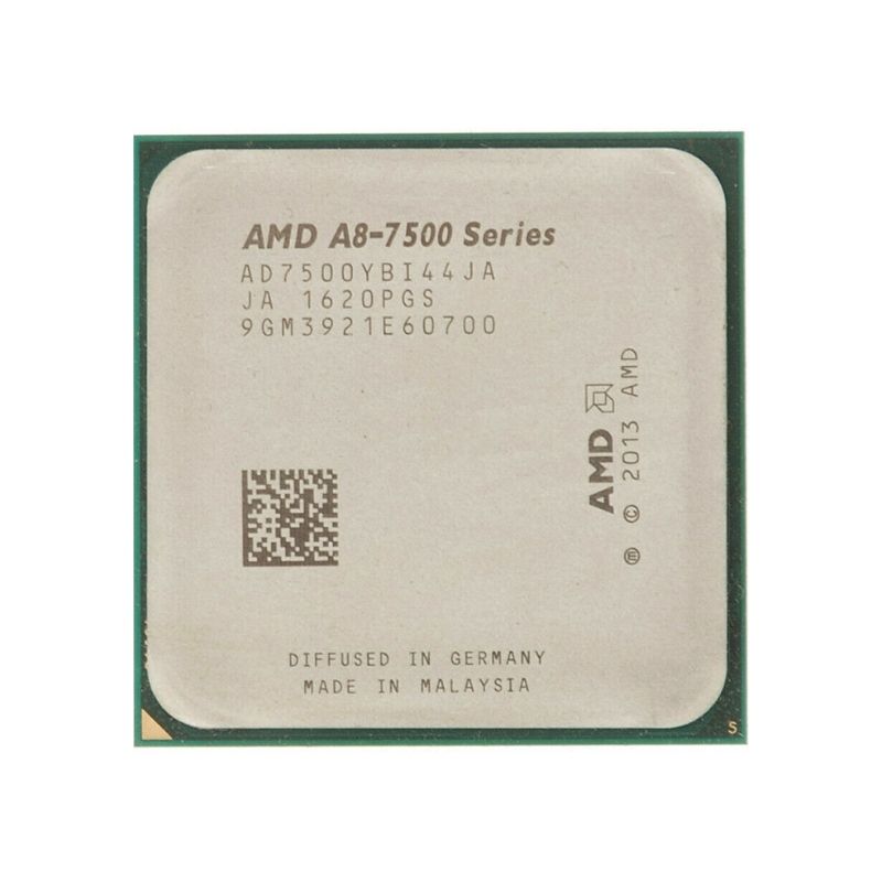 AMD A8-7500 Processor, 4 Cores, 3.4 GHz Base Clock, 4.0 GHz Turbo Boost, Socket FM2+, 4MB Cache - Desktop CPU