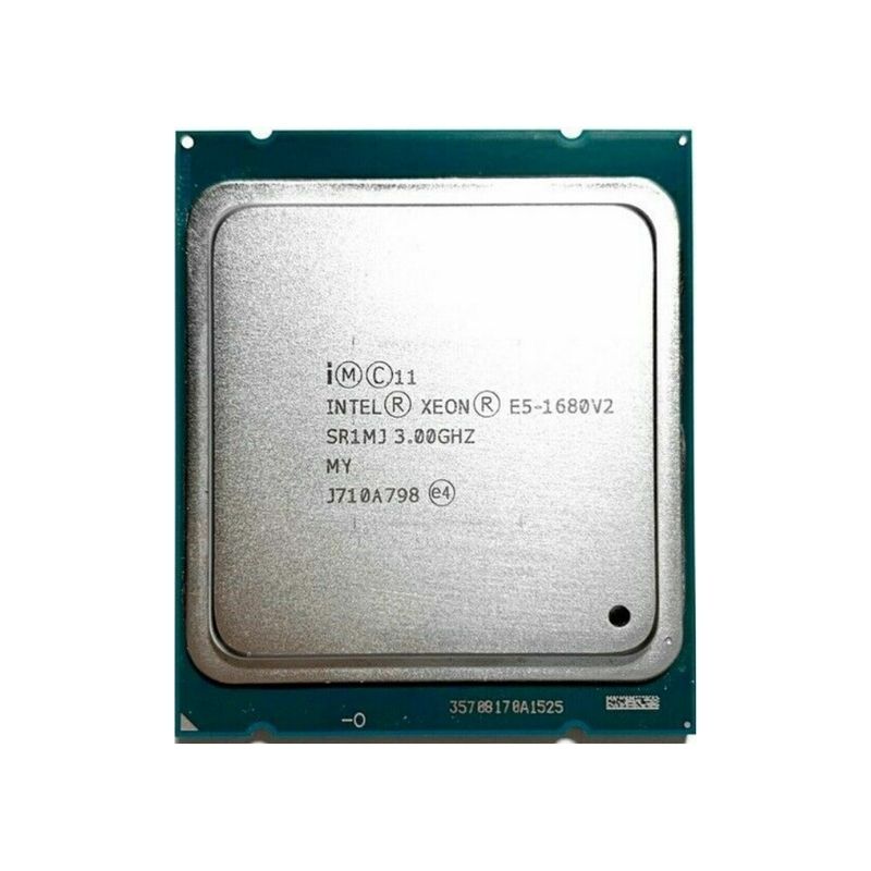 Intel Xeon E5-1680 v2 Processor, 6 Cores, 12 Threads, 3.0 GHz (3.9 GHz Turbo), LGA 2011, 15MB Cache - Server CPU