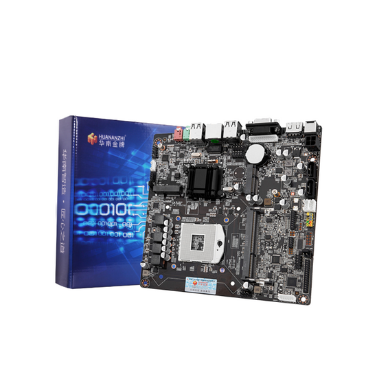 HUANANZHI HM65M-I Motherboard, Intel H61 Chipset, PGA988 Socket, Supports DDR3 Notebook Memory