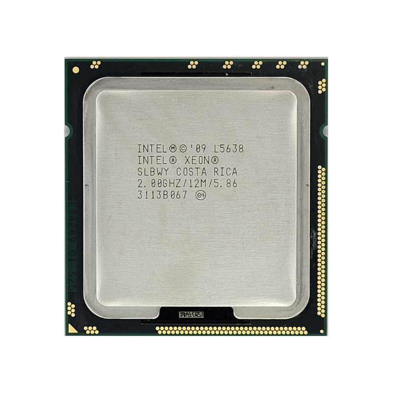 Intel Xeon L5638 Processor, 6 Cores, 12 Threads, 2.13 GHz, LGA 1366, 12MB Cache - Server CPU