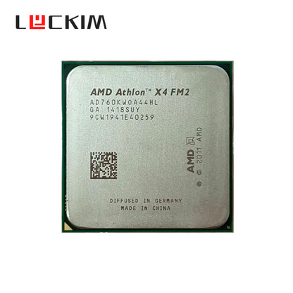 AMD Athlon X4 760K Processor, 4 Cores, 4 Threads, 3.8 GHz, Socket FM2+, 4MB Cache - Desktop CPU