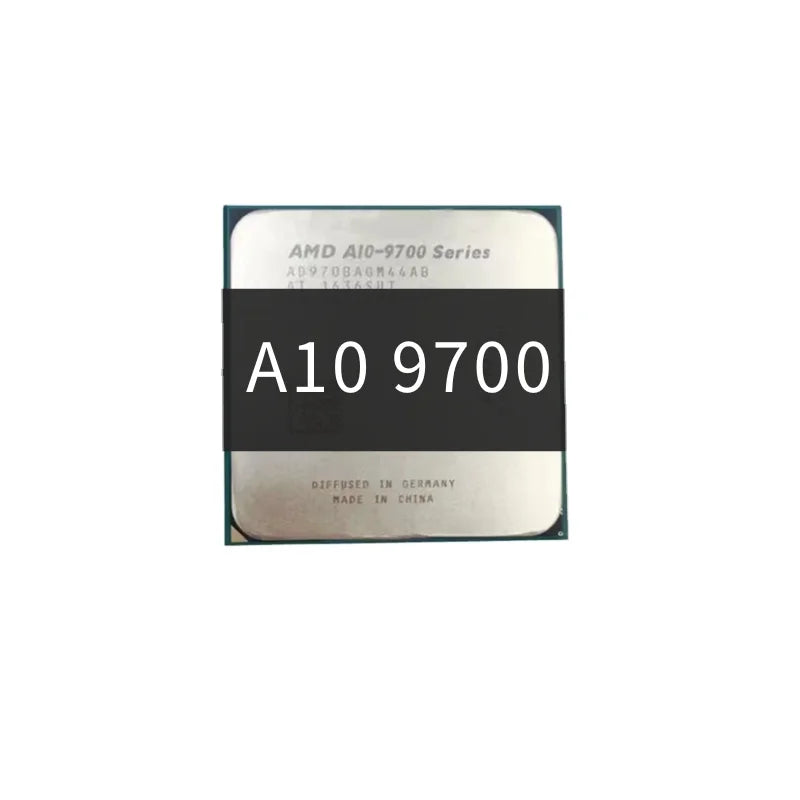 AMD A10-9700 Processor, Quad-Core, 3.5 GHz (Up to 3.8 GHz Turbo), AM4, 6MB Cache - Desktop CPU