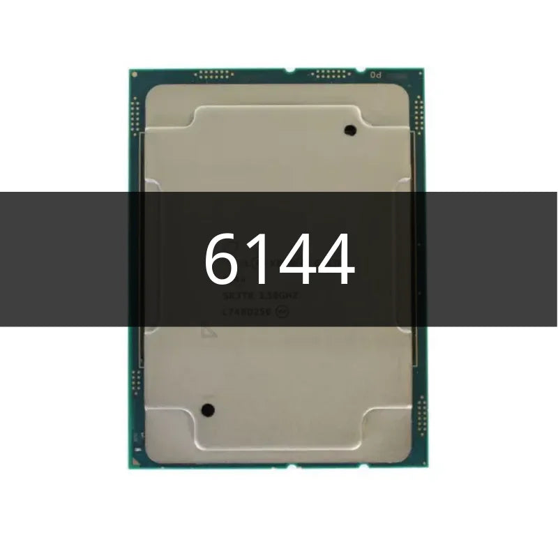 Intel Xeon Gold 6144 Processor, 8 Cores, 16 Threads, 3.5 GHz, LGA 3647, 24.75MB Cache - Server CPU