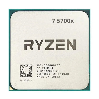 AMD Ryzen 7 5700X Processor, 8 Cores, 16 Threads, 4.6 GHz, AM4, 32MB Cache - Desktop CPU