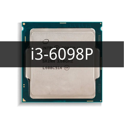 Intel Core i3-6098P Processor, 2 Cores, 4 Threads, 3.6 GHz, LGA 1151, 3MB Cache - Desktop CPU