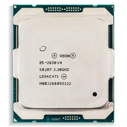 Intel Xeon E5-2630 v4 Processor, 10 Cores, 20 Threads, 2.2 GHz (3.1 GHz Turbo), LGA 2011-3, 25MB Cache - Server CPU