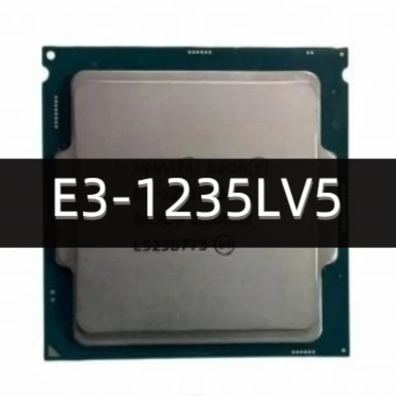 Intel Xeon E3-1235L v5 Processor, 4 Cores, 8 Threads, 2.0 GHz (3.0 GHz Turbo), LGA 1151, 8MB Cache - Server CPU