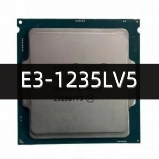 Intel Xeon E3-1235L v5 Processor, 4 Cores, 8 Threads, 2.0 GHz (3.0 GHz Turbo), LGA 1151, 8MB Cache - Server CPU