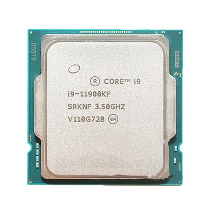 Intel Core i9-11900KF Processor, 8 Cores, 16 Threads, 3.5 GHz (5.3 GHz Turbo), LGA 1200, 16MB Cache - Desktop CPU