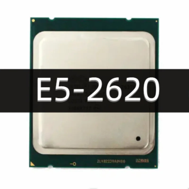 Intel Xeon E5-2620 Processor, 6 Cores, 12 Threads, 2.0 GHz, LGA 2011, 15MB Cache - Server CPU