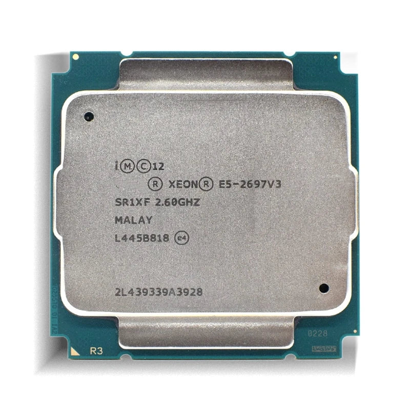 Intel Xeon E5-2697 v3 Processor, 14 Cores, 28 Threads, 2.6 GHz (3.6 GHz Turbo), LGA 2011-3, 35MB Cache - Server CPU