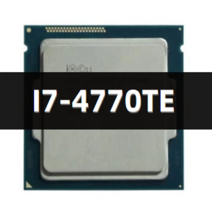 Intel Core i7-4770TE Processor, 4 Cores, 8 Threads, 2.3 GHz (3.7 GHz Turbo), LGA 1150, 8MB Cache - Desktop CPU