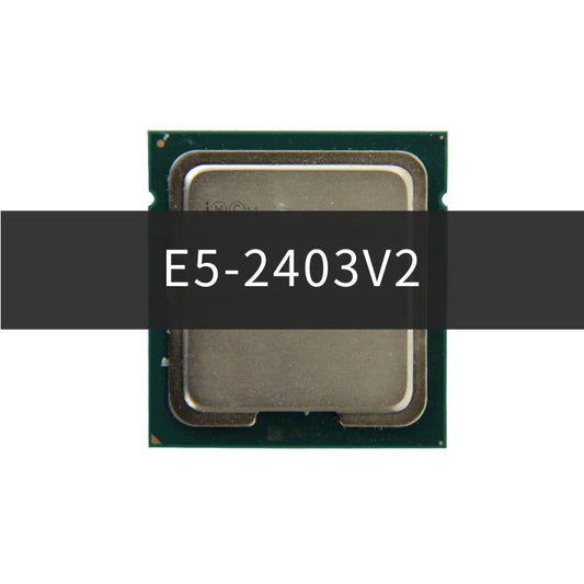 Intel Xeon E5-2403 v2 Processor, 4 Cores, 4 Threads, 1.8 GHz, LGA 1356, 10MB Cache - Server CPU