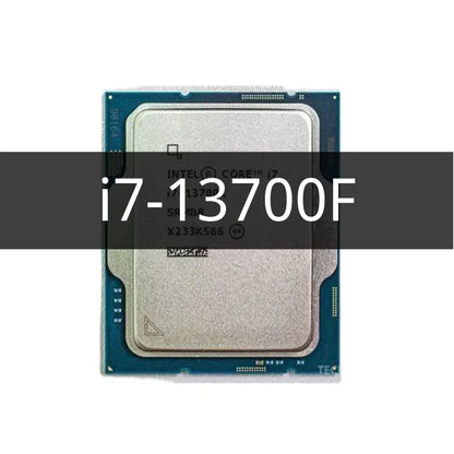 Intel Core i7-13700F Processor, 16 Cores, 24 Threads, 2.1 GHz (5.2 GHz Turbo), LGA 1700, 30MB Cache - Desktop CPU