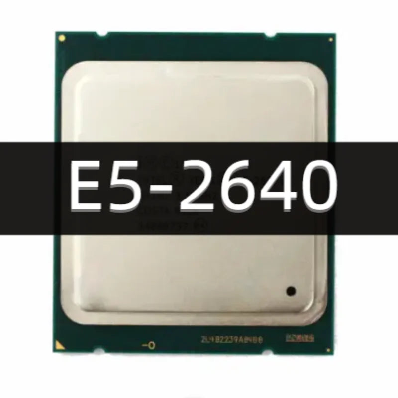 Intel Xeon E5-2640 Processor, 8 Cores, 16 Threads, 2.5 GHz (3.0 GHz Turbo), LGA 2011, 20MB Cache - Server CPU