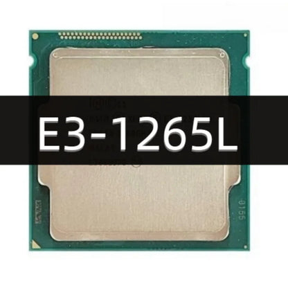 Intel Xeon E3-1265L Processor, 4 Cores, 8 Threads, 2.5 GHz (Up to 3.7 GHz Turbo), LGA 1155, 8MB Cache - Low Power Server CPU