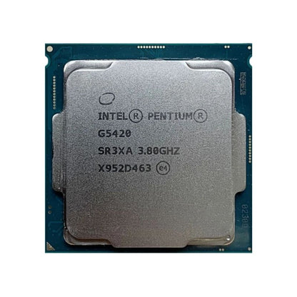 Intel Pentium Gold G5420 Processor, 2 Cores, 4 Threads, 3.8 GHz, LGA 1151, 2MB Cache - Desktop CPU