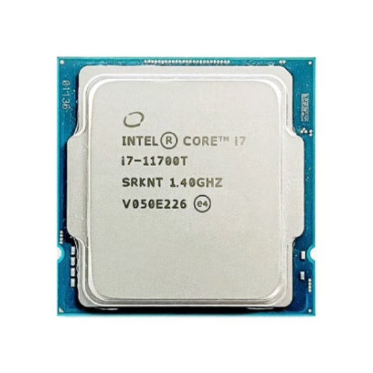 Intel Core i7-11700T Processor, 8 Cores, 16 Threads, 1.4 GHz (4.9 GHz Turbo), LGA 1200, 16MB Cache - Desktop CPU