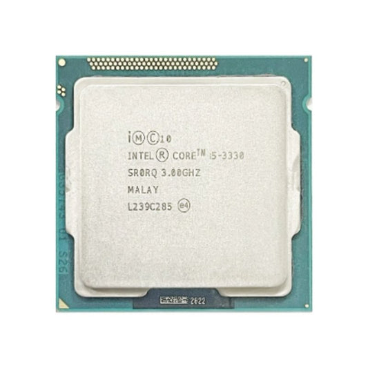 Intel Core i5-3330 Processor, 4 Cores, 4 Threads, 3.0 GHz (3.2 GHz Turbo), LGA 1155, 6MB Cache - Desktop CPU