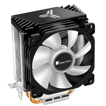 JONSBO CR1200 CPU Cooler, 120mm Fan, PWM, 800-1500 RPM, 55.2 CFM, Black