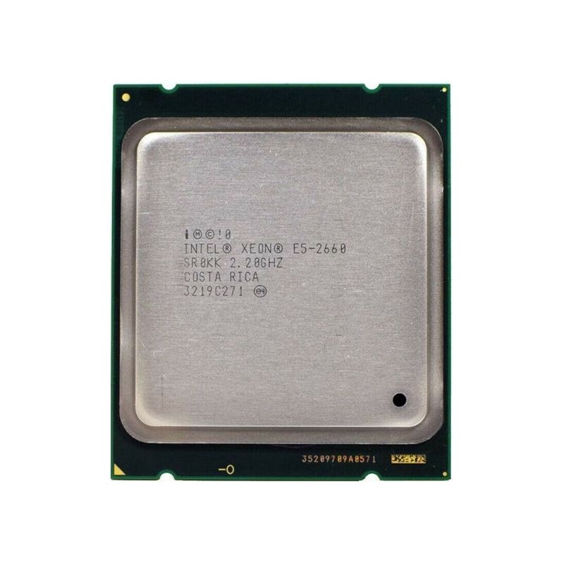 Intel Xeon E5-2660 Processor, 8 Cores, 16 Threads, 2.2 GHz (3.0 GHz Turbo), LGA 2011, 20MB Cache - Server CPU